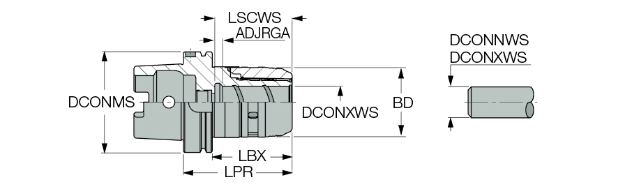HSK A100 MAXIN3/4X4.53