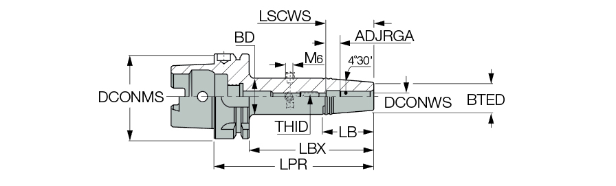 HSK A63 SRKIN7/8X3.937