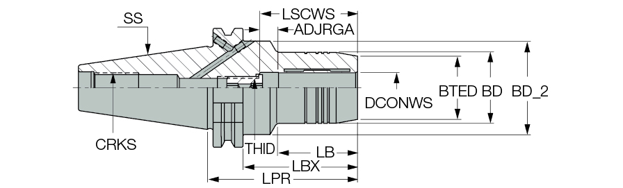 CAT50 HYDRO 5/8X3.149