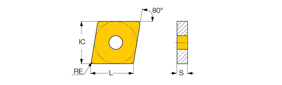 CNMG 120412-GN IC9007